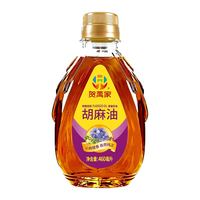 贺萬家 古法小榨胡麻油 460ml 食用油