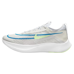 NIKE Zoom Fly 4 男子跑鞋 CT2392-100 白金色/帝王蓝 40