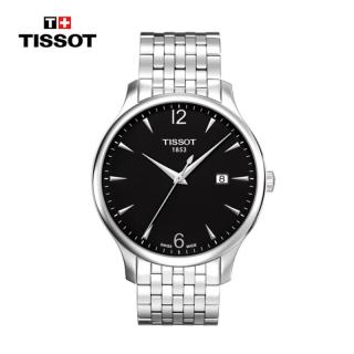TISSOT 俊雅系列 石英腕表 T063.610 42mm 商务通勤 日常百搭