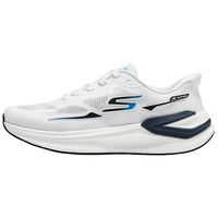 SKECHERS斯凯奇 221143/WHT 透气缓震 男子跑步鞋