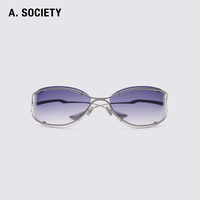 A.SOCIETY RAW轻盈时尚防UVB多边形太阳镜CASSIDY