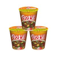 88VIP：日清食品 日清合味道意大利牛肉咖喱牛肉虾仁方便面冲泡杯面即食速3杯