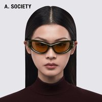 A.SOCIETY SUMMER系列防紫外线猫眼太阳镜PARIS板材镜架