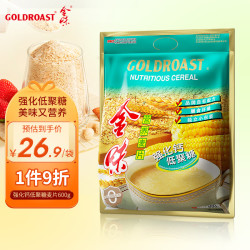 金味 强化钙低聚糖 营养麦片 600g