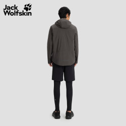 Jack Wolfskin A60221A BIKE COMMUTE仿生绒P棉御风衣 泥棕色 L