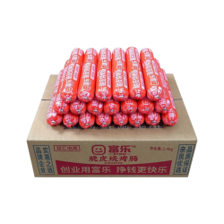 双汇 富乐脆皮烧烤肠80g*30支大支商用夜市批发烧烤摆摊餐饮方便面