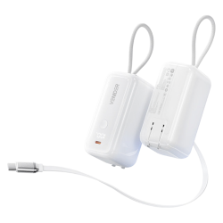 VENIDER 45W三合一充电宝 云柔白 10000mAh