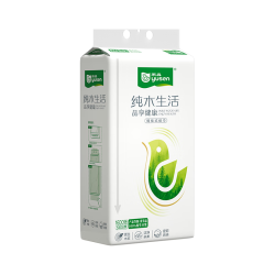雨森 抽纸5层加厚家用悬挂式纸巾柔韧亲肤1600张大容量纸抽卫生纸 5层 320抽*8提
