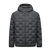 波司登 B260135033MZ 轻薄防风鹅绒羽绒服 黑色 M