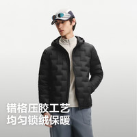波司登 B260135033MZ 防风锁温鹅绒 黑色 M 男士羽绒服
