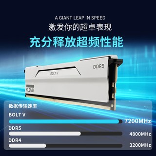 科赋 DDR5雷霆V 6000 C28 海力士A-die 台式机内存