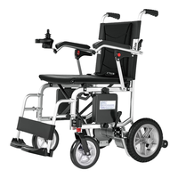 SIIkla S800-7 超轻铝合金 可折叠 电动轮椅