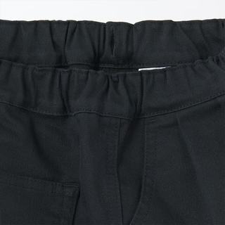 MUJI 无印良品 CB1KYA4S 弹力牛仔风格短裤 黑色 120/53A