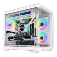 AOC CG350W 7风扇位240水冷支持 白色 MATX机箱