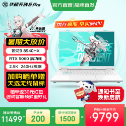 华硕 天选6 Pro 锐龙版  16英寸电竞游戏本