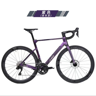 JAVA 沃拉塔VOLATA 24速电变铝轮公路车 亮光紫 L码