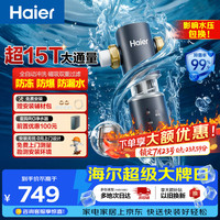 海尔 HQZ50-XFAZ45 智能自动冲洗 40微米磁吸双重过滤抑菌 全屋前置过滤器