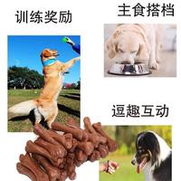 科万鸿 狗狗磨牙棒零食宠物骨头耐咬泰迪幼犬小型犬洁齿骨补钙训犬大型犬共80g10个