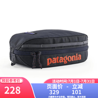 Patagonia 巴塔 跑步防泼水户外腰包1L抗撕裂49447 49362-SMDB-沉稳蓝 均码