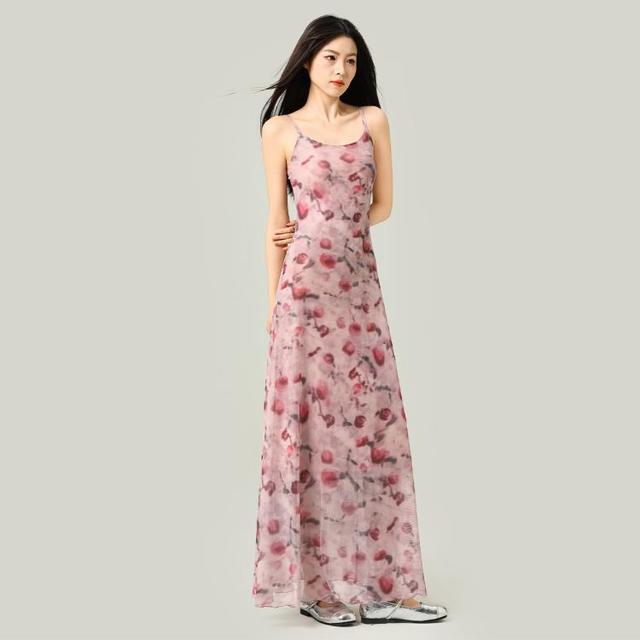 ICE 女士法式浪漫吊带连衣裙 2026夏款