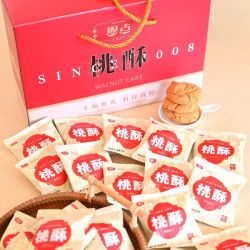 恩点 山药桃酥饼干礼盒400g