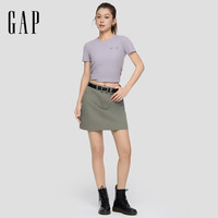 Gap 858699 彩色小熊刺绣 女士针织短袖T恤
