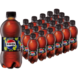 移动端、88VIP：百事 可乐无糖青柠味碳酸饮料 300ml*24瓶