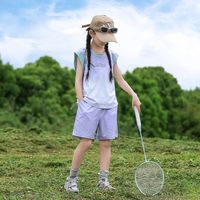 百亿补贴：童森童马 亲子女童速干运动背心套装夏装洋气中大童2026新款儿童夏季两件套