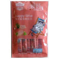 派派 舒时猫条猫咪零食6支/袋 鳕鱼味