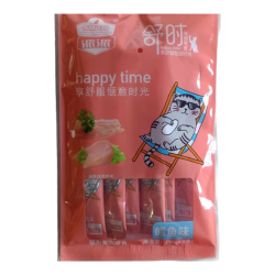 派派 舒时猫条猫咪零食12g*6支  鳕鱼味