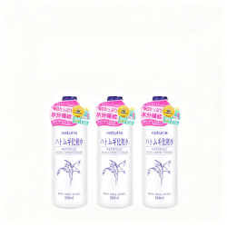 娥佩兰 化妆水薏仁水500ml*3瓶爽肤水补水保湿润肤水提亮