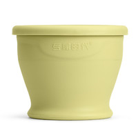 专属时代 食品级可折叠硅胶水杯  合欢绿150ml