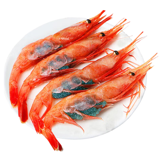 东上御品 俄罗斯北极甜虾刺身 11-13cm 2斤 90-120只