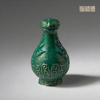铜师傅 正版授权《凡人动画之掌天瓶》韩立小绿瓶 凡人修仙传摆件手办