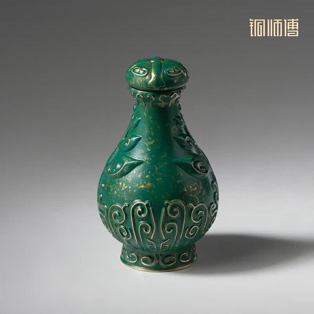 铜师傅 正版授权《凡人动画之掌天瓶》韩立小绿瓶 凡人修仙传摆件手办