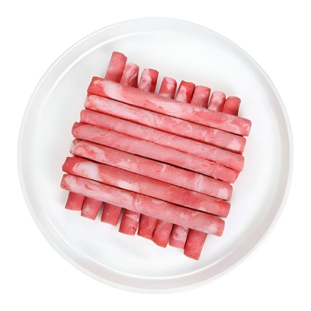 今日必买：恒都 原切牛肉卷 400g*3盒 国产谷饲300天 不注水 不滚揉 涮煮食材