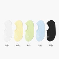 移动端、88VIP：棉竹屋 船袜女夏季薄款防滑不掉跟纯棉纱线隐形浅口2025新款透气春秋短袜
