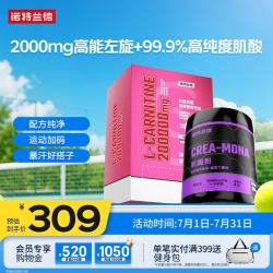 NUTREND 诺特兰德 左旋肉碱 石榴味 20万+一水肌酸 300g
