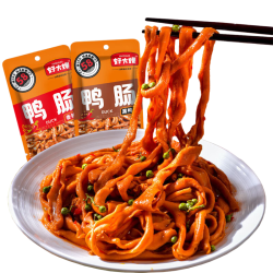 好大嫂 香辣鸭肠开袋即食卤味熟食鸭小肠解馋小吃夜宵下酒菜追剧休闲零食 混合两口味260g（10包）