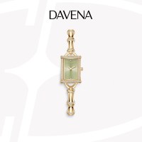 Davena 【章若楠同款】DAVENA蒂玮娜小竹节手表小众百搭简约腕表送女友