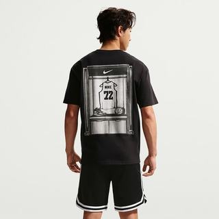 NIKE耐克 II0692-010 圆领印花 黑色 2XL 运动T恤