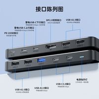百亿补贴：阿卡西斯 acasis)USB4扩展坞桌面拓展坞超清8k三屏异显桌面办公