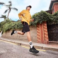 鸿星尔克 凌风V2男跑步鞋2026春季网面减震耐磨运动鞋软底透气跑鞋