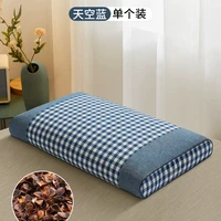 移动端：欧丝薇拉 OSVIL 欧丝薇拉 ZT10 全荞麦枕头 7-9cm 天空蓝