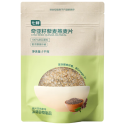 七鲜 奇亚籽藜麦燕麦片 1000g 袋装