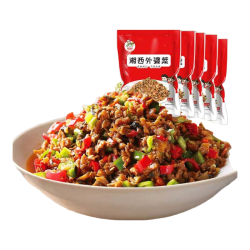 聪厨 湘西外婆菜258g袋装下饭菜酱腌菜蔬菜 外婆菜110g*5