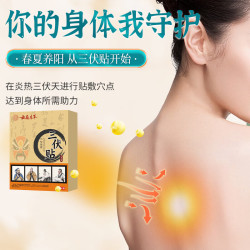 三伏贴片艾灸伏湿贴 30贴*2盒