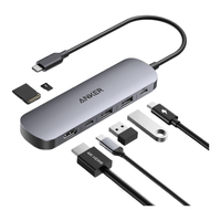 Anker 7合1 Type-C扩展坞 PD100W HDMI投屏 USB3.0