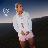NIKE 女装春秋跑步皮肤衣 时尚日常 女子连帽轻薄外套