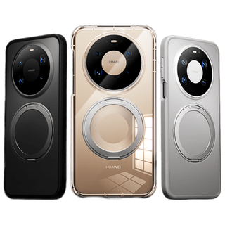 图拉斯 Mate80 Pro Max 旋转支架 磨砂黑 手机壳